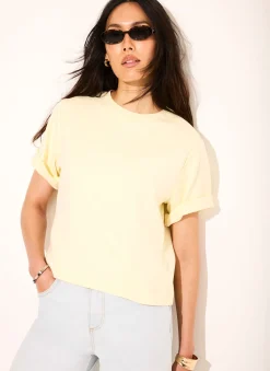 Pale Yellow Cotton Ultimate T-Shirt