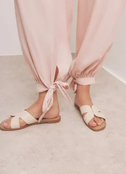 Pink Soft Balloon Trousers