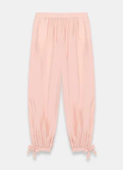 Pink Soft Balloon Trousers