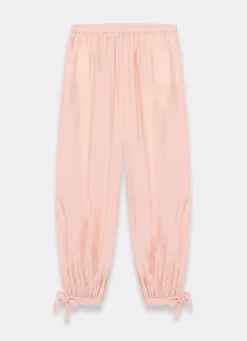 Pink Soft Balloon Trousers