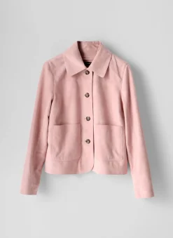 Pink Suede Jacket
