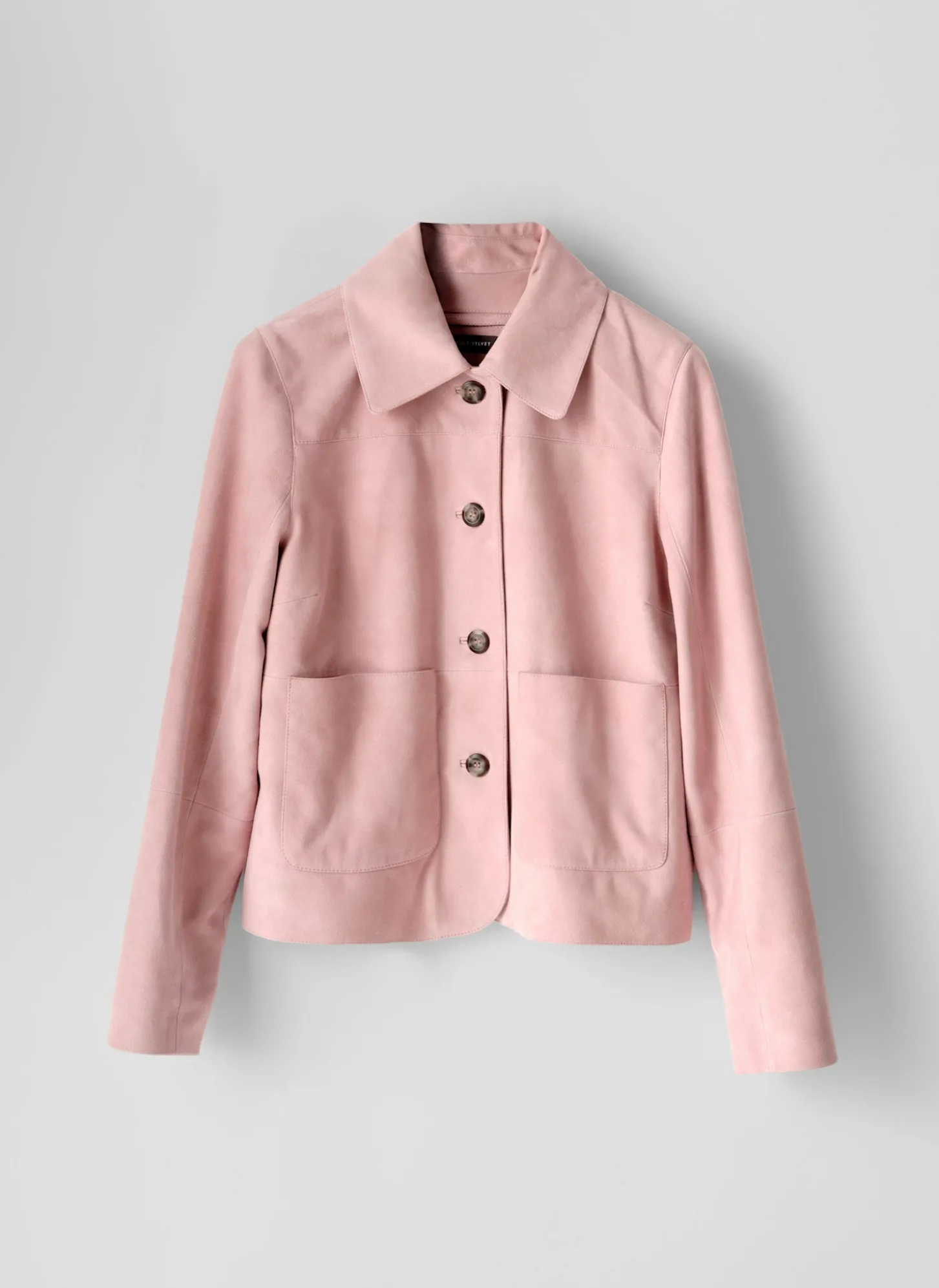 Pink Suede Jacket