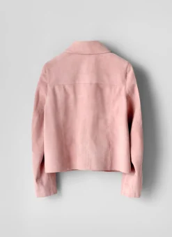 Pink Suede Jacket