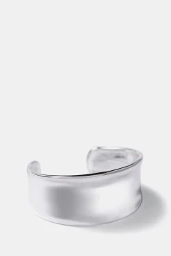 Silver Tone Cuff Bracelet