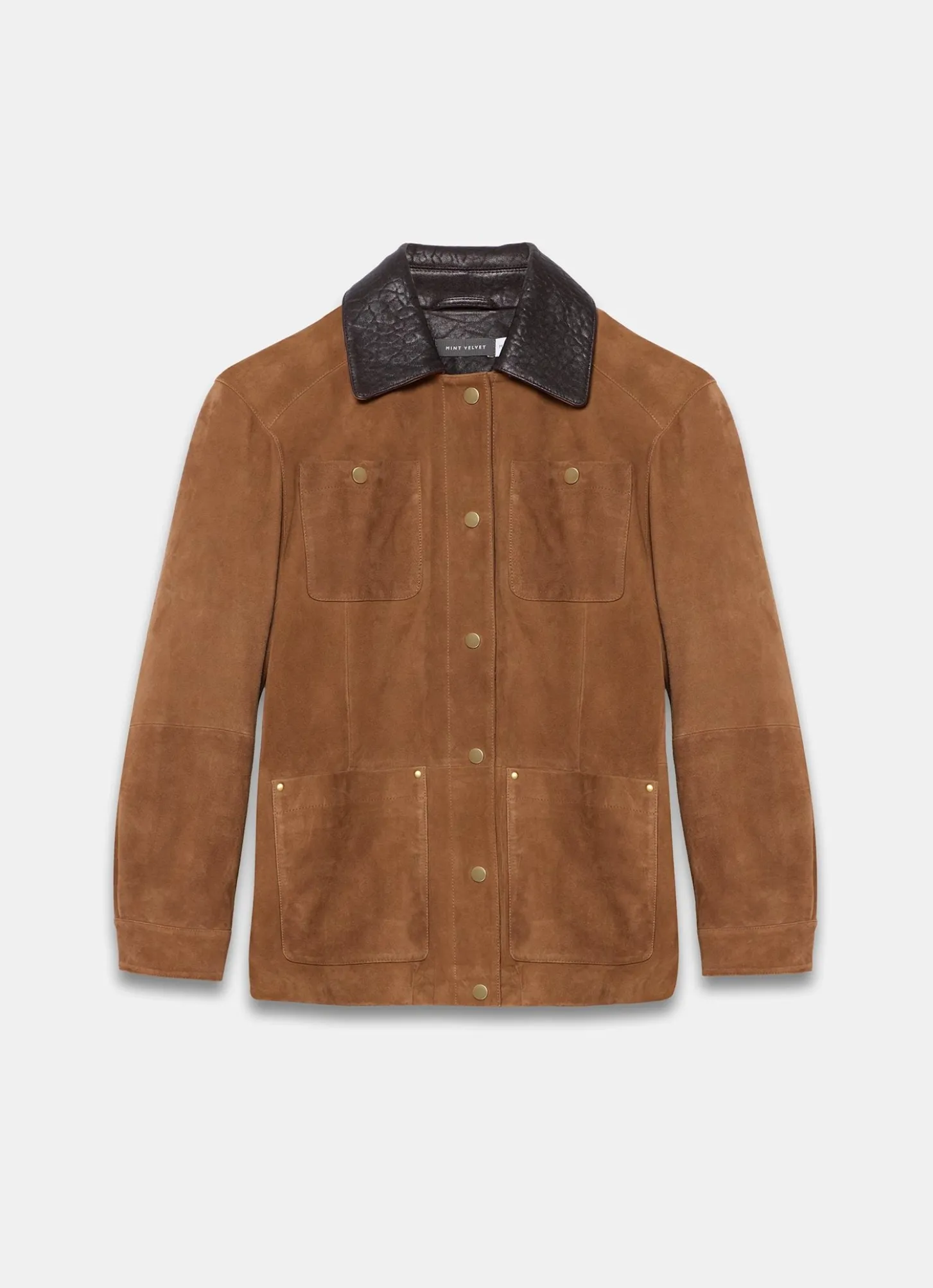 Tan Suede Barn Jacket