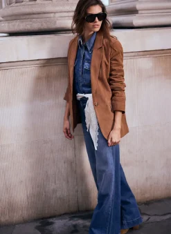 Tan Suede Blazer