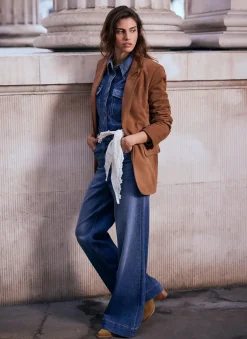 Tan Suede Blazer