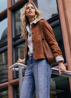 Tan Suede Jacket