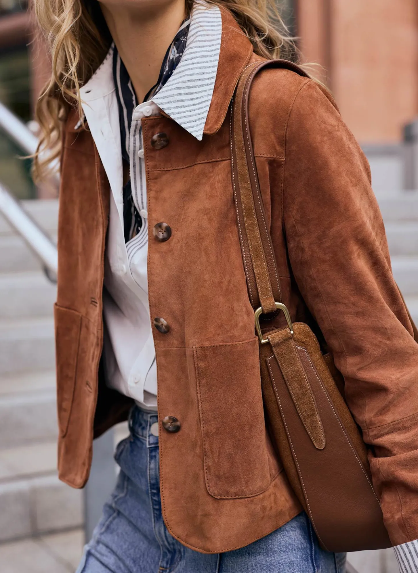 Tan Suede Jacket