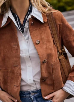 Tan Suede Jacket