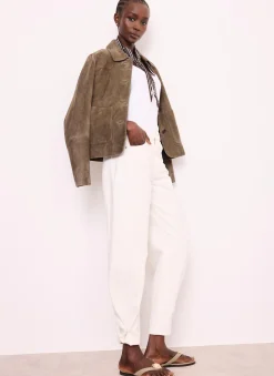 White Balloon Popper Jeans