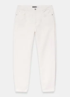 White Balloon Popper Jeans