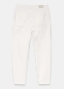 White Balloon Popper Jeans