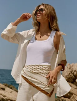 White Oversized Tailored Shirt