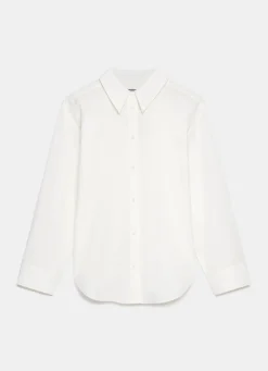 White Oversized Tailored Shirt